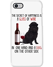 Secret Of Happiness - Affenpinscher Phone Case tile