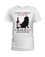 Secret Of Happiness - Affenpinscher Ladies T-Shirt tile