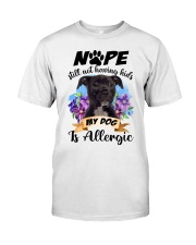 Allergic - BLACK American Staffordshire Terrier Premium Fit Mens Tee tile