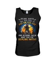 Dealing - Lhasa Apso Unisex Tank tile