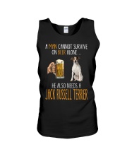 Beer Alone - Jack Russell Terrier 1 Unisex Tank tile