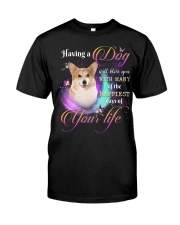 Happiest - Corgi Classic T-Shirt front