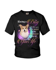 Happiest - Corgi Youth T-Shirt tile
