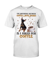 The Difference - Manchester Terrier Classic T-Shirt front