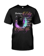 Happiest - BLACK Labrador Pup Classic T-Shirt front