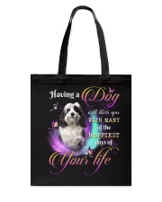 Happiest - Tibetan Terrier 1 Tote Bag tile
