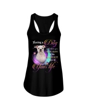 Happiest - American Bulldog 2 Ladies Flowy Tank tile