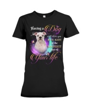 Happiest - American Bulldog 2 Premium Fit Ladies Tee tile