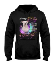 Happiest - American Bulldog 2 Hooded Sweatshirt tile