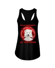 Dark Moon - Samoyed Ladies Flowy Tank tile