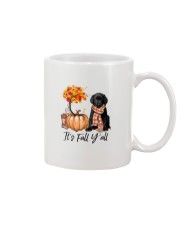 It is Fall - Labrador Black Mug tile