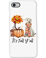 It is Fall - Miniature Schnauzer Phone Case tile