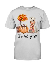 It is Fall - Miniature Schnauzer Premium Fit Mens Tee tile