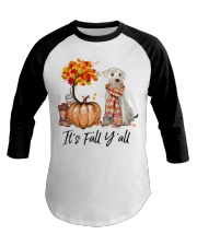 It is Fall - Miniature Schnauzer Baseball Tee tile