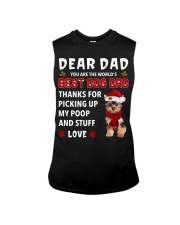 Christmas Dad - Yorkshire Terrier Sleeveless Tee tile
