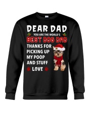 Christmas Dad - Yorkshire Terrier Crewneck Sweatshirt tile