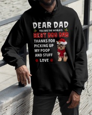 Christmas Dad - Yorkshire Terrier Hooded Sweatshirt apparel-hooded-sweatshirt-lifestyle-front-11