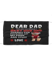 Christmas Dad - Yorkshire Terrier Mask tile