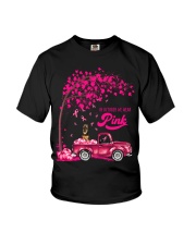 LBN October Pink Truck German Shepherd 2 Youth T-Shirt tile