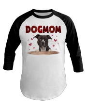 Love Mom - American Pit Bull Terrier Baseball Tee tile