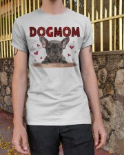 Love Mom - Grey French Bulldog Classic T-Shirt apparel-classic-tshirt-lifestyle-21
