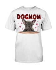 Love Mom - Grey French Bulldog Classic T-Shirt front