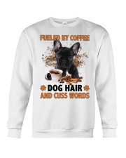 Fueled By - French Bulldog Crewneck Sweatshirt tile
