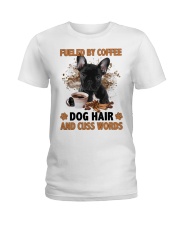 Fueled By - French Bulldog Ladies T-Shirt tile
