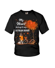 Belonging - Australian Shepherd 3 Youth T-Shirt tile