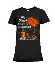 Belonging - Australian Shepherd 3 Premium Fit Ladies Tee tile