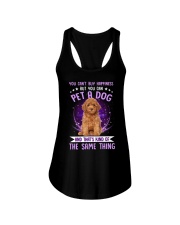 Same Thing - RED Miniature Poodle Ladies Flowy Tank tile