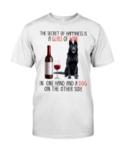 Happiness - BLACK German Shepherd Premium Fit Mens Tee tile