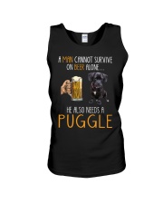 Beer Alone - Puggle 2 Unisex Tank tile