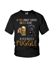 Beer Alone - Puggle 2 Youth T-Shirt tile