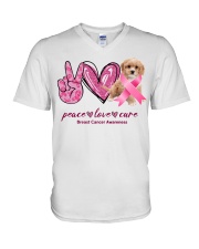 Cure - Cavachon 1 V-Neck T-Shirt tile