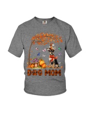Pumpkin Mom - German Pinscher Youth T-Shirt tile