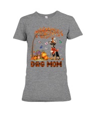 Pumpkin Mom - German Pinscher Premium Fit Ladies Tee tile
