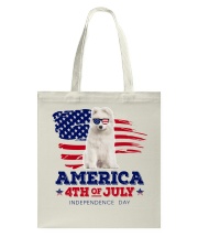 American 4th july - Samoyed Tote Bag tile