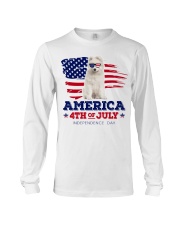 American 4th july - Samoyed Long Sleeve Tee tile