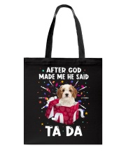 God Said - Cavapoo 1 Tote Bag tile