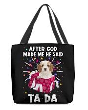 God Said - Cavapoo 1 All-Over Tote tile