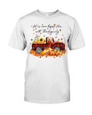 Thanksgiving - Golden Retriever 1 Premium Fit Mens Tee tile
