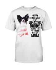 Father Day - Papillon Classic T-Shirt tile