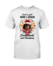 Christmas Girl - Coonhound Premium Fit Mens Tee tile