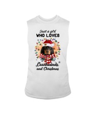 Christmas Girl - Coonhound Sleeveless Tee tile