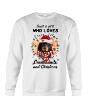 Christmas Girl - Coonhound Crewneck Sweatshirt tile