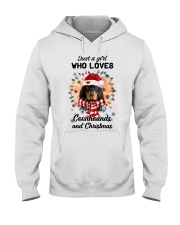 Christmas Girl - Coonhound Hooded Sweatshirt front