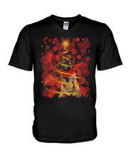 Lighting - Malinois V-Neck T-Shirt tile