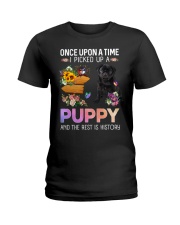 156 Picked Up A Puppy - Pug 1 Ladies T-Shirt tile