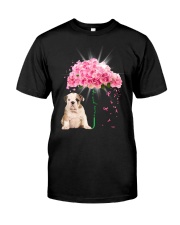 Pink Umbrella - Bulldog Classic T-Shirt front